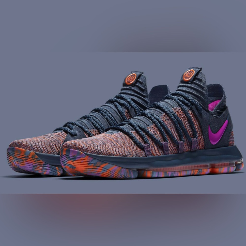Nike Zoom KD 10 Kevin Durant All Star Santa Monica 897817-400 Men's Sz 8.5 Shoes